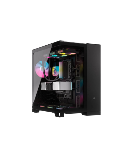Corsair Dual Chamber PC Case, iCUE LINK 6500X RGB, Black, Mid Tower, Power supply included No, ATX Corsair Dual Chamber PC Case, iCUE LINK 6500X RGB, Black, Mid Tower, Power supply included No, ATX