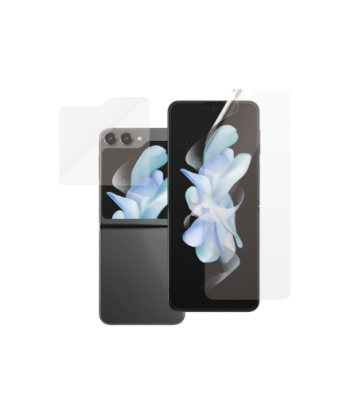 PanzerGlass, Screen protector, Samsung, Z flip5 CF AB, Thermoplastic polyurethane (TPU), Tempered glass, Polyethylene