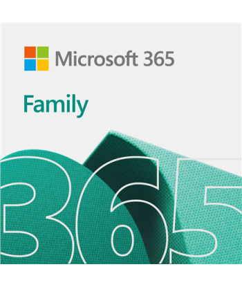 Microsoft 365 Family (1-6 Users) 1 Year Subscription