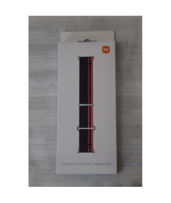 Xiaomi Braided Quick Release Strap, Rose purple, Stainless Steel/Nylon, Fits wrists 140-200 mm