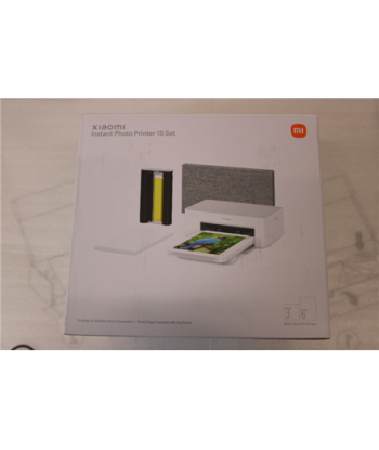 Xiaomi Instant Photo Printer 1S Set EU, Colour, Thermal, Photo Printer, Wi-Fi, Maximum ISO A-series paper size Other, White