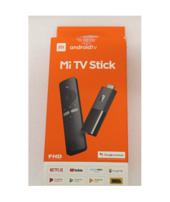 Xiaomi Mi TV Stick EU | USED, SCRATCHED, MISSING: CHARGING UNIT, USB CABLE AND INNER PACKAGING