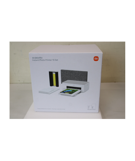 Фотопринтер Xiaomi Instant 1S Set EU, Colour, Thermal, Wi-Fi, Maximum ISO A-series paper size Other, White, USED, MISSING: Фотопринтер Xiaomi Instant 1S Set EU, Colour, Thermal, Wi-Fi, Maximum ISO A-series paper size Other, White, USED, MISSING: