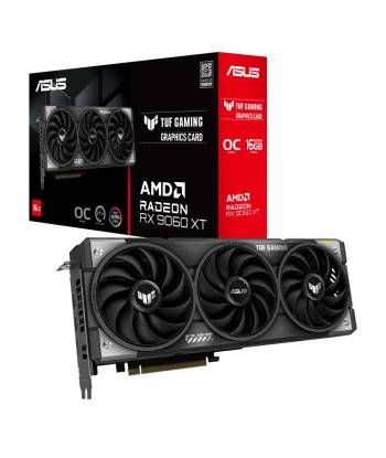 Graphics Card ASUS AMD Radeon RX 9060 XT 16 GB GDDR6 128 bit PCIE 5.0 16x Triple slot Fansink 1xHDMI 2xDisplayPort