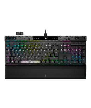 Mänguklaviatuur Corsair, MGX Switch, Gaming Keyboard, K70 MAX RGB, Wired, RGB LED light, NA, Black, Magnetic-Mechanical