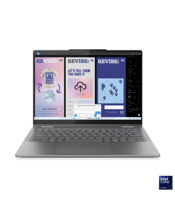 Lenovo Yoga 7 2-in-1 14ILL10, Luna Grey, 14", OLED, Touchscreen, WUXGA, 1920 x 1200 pixels, Glossy, Intel Core Ultra 5, 226V