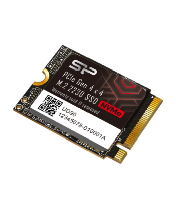Silicon Power SSD, UD90 2230, 1000 GB, Solid-state drive interface PCIe Gen 4x4, Read speed 4900 MB/s, Write speed 3200 MB/s