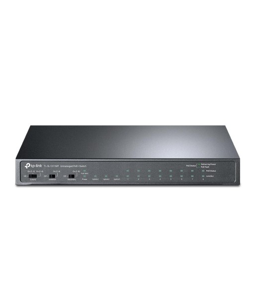 Switch TP-LINK 1x10Base-T / 100Base-TX PoE+ ports 8 124 Watts TL-SL1311MP