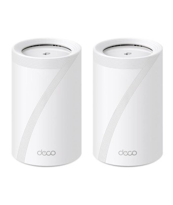 Wireless Router TP-LINK Wireless Access Point / Router 2-pack 9300 Mbps Mesh Wi-Fi 7 USB 3.0 4x2.5GbE LAN \ WAN ports 4 Number