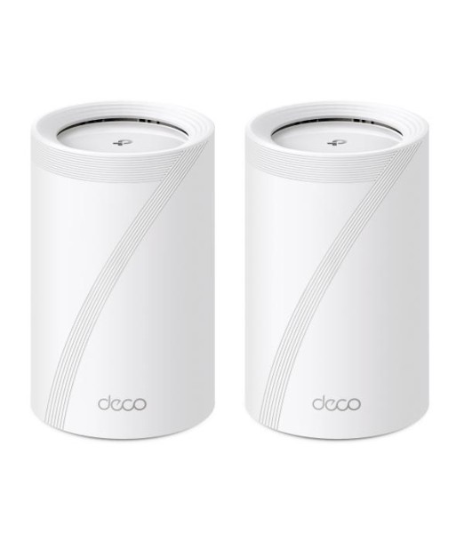 Wireless Router TP-LINK Wireless / Router 2-pack 9300 Mbps Mesh Wi-Fi 7 USB 3.0 4x2.5GbE LAN \ WAN ports 4 Number