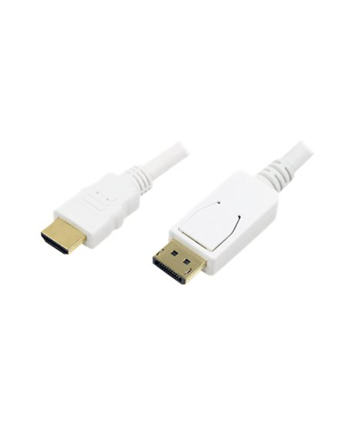 Logilink, Cable DisplayPort to HDMI, CV0055, DP to HDMI, 2 m