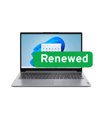 Lenovo, RENEW Grade A, IdeaPad 1 15IJL7 (82LX00A9LT), 15.6″ Full HD IPS Anti-glare Display, Intel Pentium Silver N6000, 4 GB