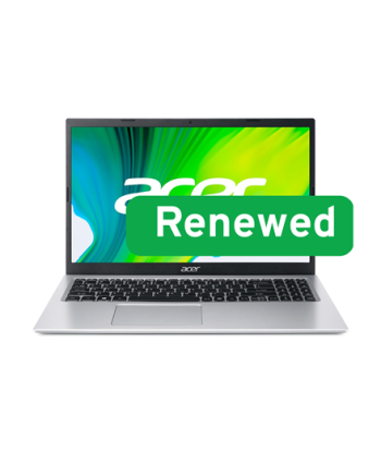 Acer, RENEW Grade B, Aspire A315‑35‑P4P0 (NX.A6LEL.008), 15.6″ Full HD IPS Anti‑glare Display, Intel Pentium Silver N6000