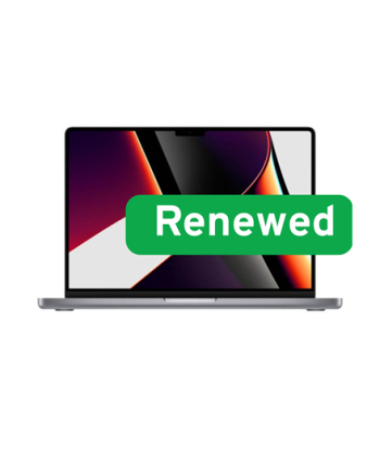 Apple, Grade B, MBP 14 A2442, M1 Pro, 16/1TB, 16-core GPU, macOS, ENG-RU, Backlit, Space Gray, 12 mo., Apple