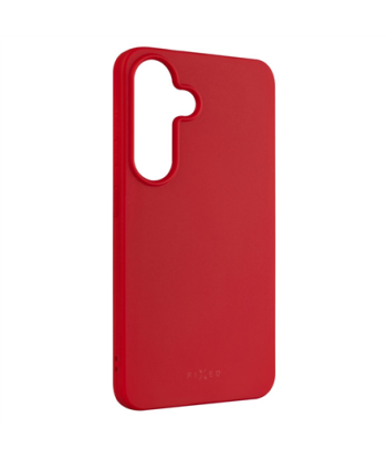Fixed, Story, Back Cover, Samsung, Galaxy S25, Rubber, Red