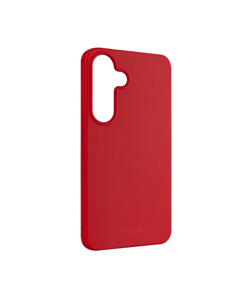 Fixed, Story, Back Cover, Samsung, Galaxy S25, Rubber, Red Fixed, Story, Back Cover, Samsung, Galaxy S25, Rubber, Red