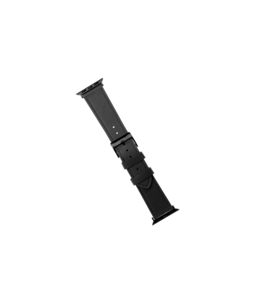 Fixed, Strap for Apple Watch 42/44/45/46/49mm, Black, Leather
