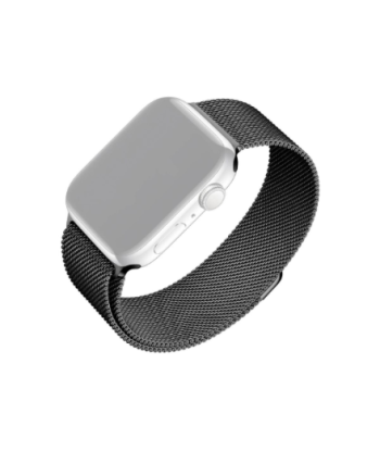 Fixed, Mesh Strap for Apple Watch 42/44/45/46/49mm, Watch loop, Black