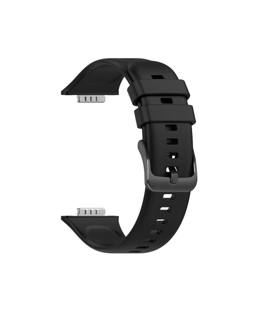 Fixed | Silicone Strap for Huawei Watch Fit 2/Fit 2 Classic | Black Fixed | Silicone Strap for Huawei Watch Fit 2/Fit 2 Classic | Black