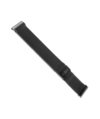 Fixed | Mesh Strap with Quick Release 18mm for smartwatch | Black