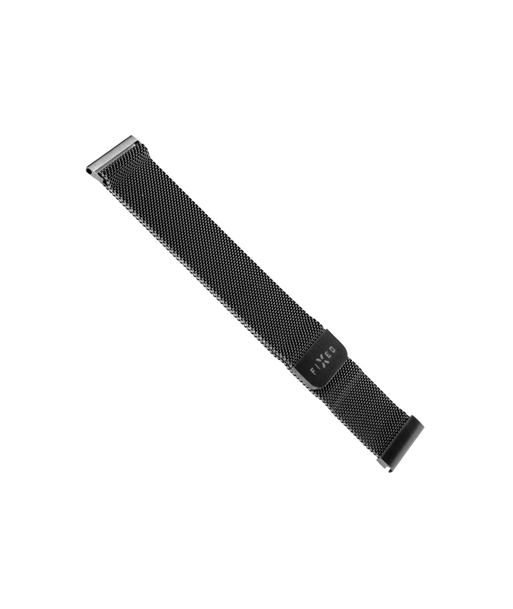 Fixed | Mesh Strap with Quick Release 18mm for smartwatch | Black