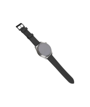 Fixed | Leather Strap with Quick Release 20mm for Smartwatch | Black