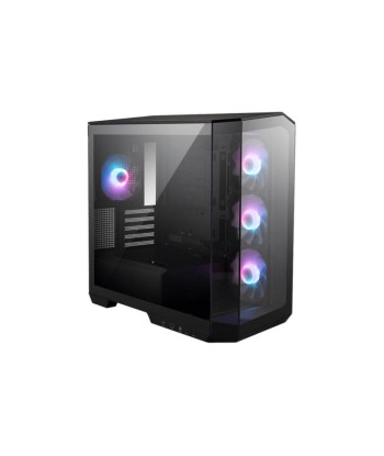 Case MSI MidiTower Case product features Transparent panel Not included MicroATX Colour Black MAGPANOM100RPZ