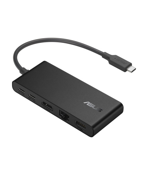 Asus Dual 4K USB-C Dock DC201, Ethernet LAN (RJ-45) ports 1, USB 3.0 (3.1 Gen 1) Type-C ports quantity 3, HDMI ports quantity 1