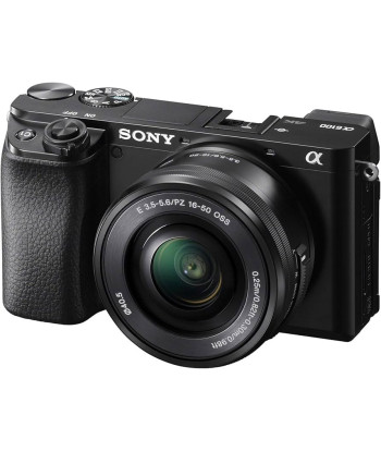 Sony ILCE-6100 Беззеркальная Камера + Объектив 16–50мм – Черный