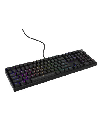 Genesis, THOR 404, Wired, US, Black, USB Type-A, Outemu Peach Silent