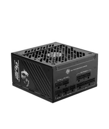 Блок питания MSI MPG A850GS PCIE5 ATX 3.1 850 Watts Efficiency 80 PLUS GOLD PFC Active MPGA850GSPCIE5