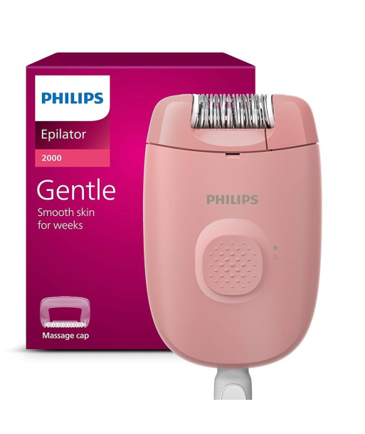 Philips Epilaator BRE227/00 Series 2000 – Roosa Philips Epilaator BRE227/00 Series 2000 – Roosa