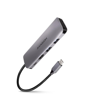 I/O HUB USB-C 5IN1/0.13M HMC-5G22 AXAGON