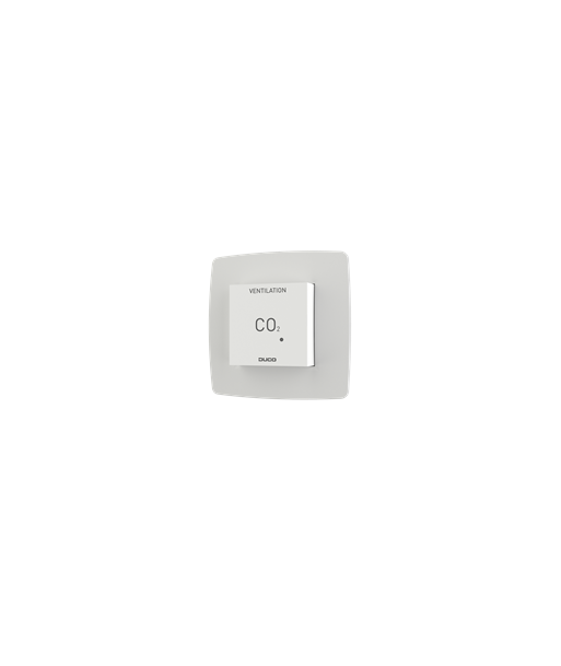 Duco CO2 Room sensor with command RF/Wired white Duco CO2 Room sensor with command RF/Wired white