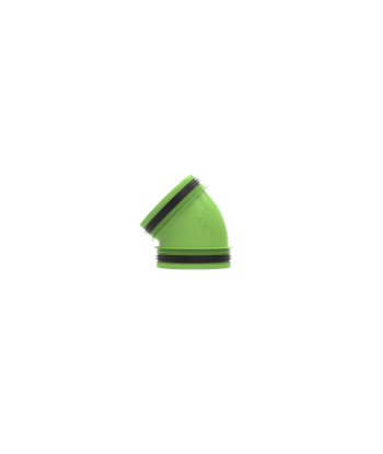 Duco Connection piece 45° with joint D160/D160 (M/M)