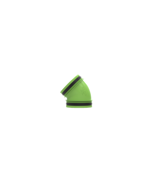 Duco Connection piece 45° with joint D160/D160 (M/M) Duco Connection piece 45° with joint D160/D160 (M/M)