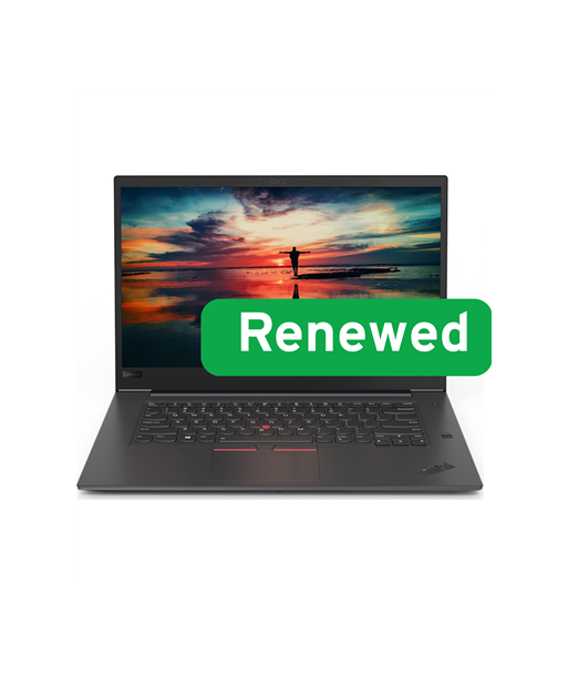 Lenovo, RENEW Grade B, ThinkPad X1 Extreme Gen 3, 15.6" 4K UHD IPS (3840×2160) Touch Display, Intel Core i9‑10885H, 32 GB Lenovo, RENEW Grade B, ThinkPad X1 Extreme Gen 3, 15.6" 4K UHD IPS (3840×2160) Touch Display, Intel Core i9‑10885H, 32 GB