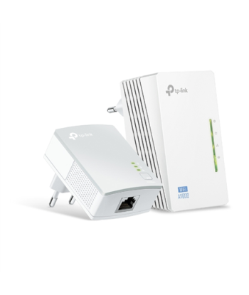 TP-LINK, Powerline Adapters Kit, TL-WPA4220 KIT, 10/100 Mbit/s, Ethernet LAN (RJ-45) ports 2, 802.11n, 2.4GHz, Wi-Fi data rate