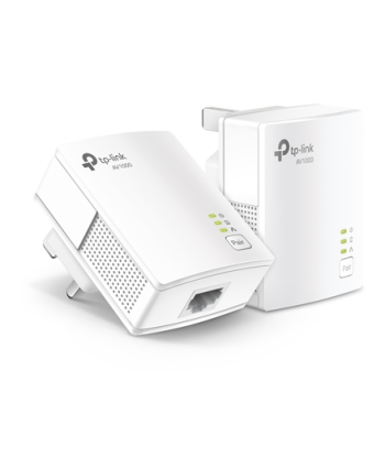 TP-LINK, Gigabit Powerline Starter Kit, TL-PA7017 KIT, 10/100/1000 Mbit/s, Ethernet LAN (RJ-45) ports 1, No Wi-Fi, Data