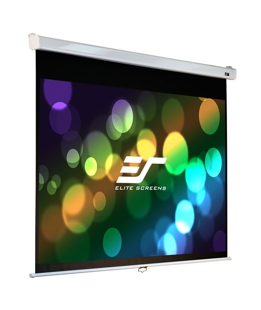 Elite Screens Manual Series M113NWS1 Diagonal 113", 1:1, Viewable screen width (W) 203 cm, White