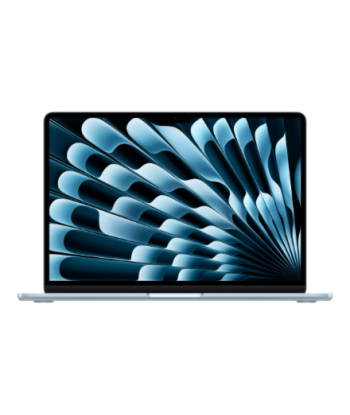Apple MacBook, Air, Sky Blue, 13", IPS, 2560 x 1664 pixels, Apple M4, 16 GB, Solid-state drive capacity 256 GB, Apple M4 chip