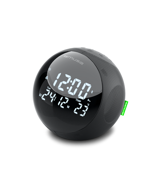 Muse, Clock Radio with Alarm Function, M-197 BT, Bluetooth, FM radio, Wireless connection