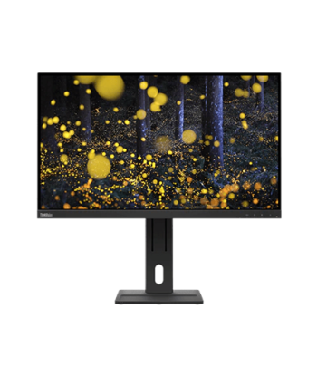Lenovo, ThinkVision, E27q-20, 27", IPS, QHD, 16:9, 75 Hz, 4 ms, 2560 x 1440, 350 cd/m², HDMI ports quantity 1, Raven Black
