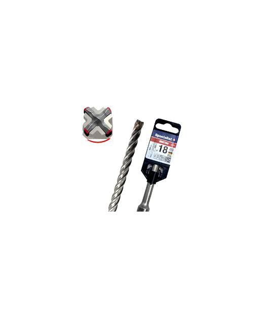 SPECIALIST+ wed. drill QUATTRO, 18/400x450 mm SPECIALIST+ wed. drill QUATTRO, 18/400x450 mm