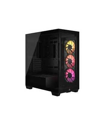 Corsair PC Case, 3500X ARGB, Black, Mid-Tower, Power supply included No, ATX