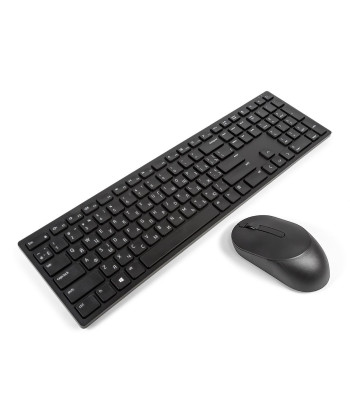 Dell Pro KM5221W Wireless Keyboard & Mouse Combo – ENG/RUS, Black