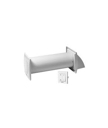 Wall-mounted recuperator E-EXTRA EER100WP, DN100, with wiring and switches