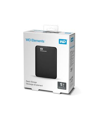 WD 2.5 Elements Portable 1TB USB3.0