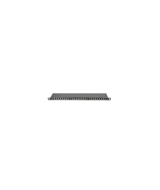Lanberg | Patch panel 24 port 0.5U 19" CAT.5E FTP with cable organizer shielded | PPS5-0024-B Lanberg | Patch panel 24 port 0.5U 19" CAT.5E FTP with cable organizer shielded | PPS5-0024-B