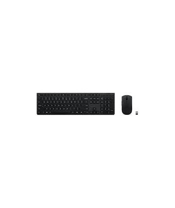 Lenovo Professional, Keyboard and Mouse Combo, Wireless, Russian/Cyrillic, Black, 2.4 GHz, Bluetooth